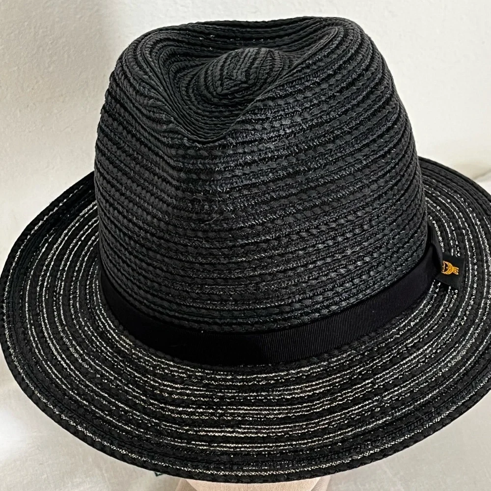MCM Legere Black Hat Rare Fedora Bucket Japan Exclusive late 1990’s NWOT